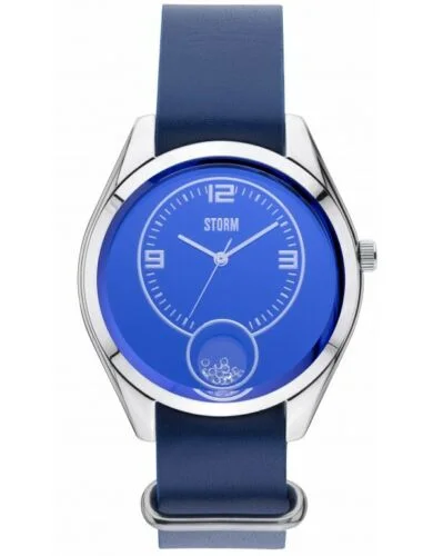 ORBA LEATHER LAZER BLUE