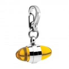Bean Charm Amber