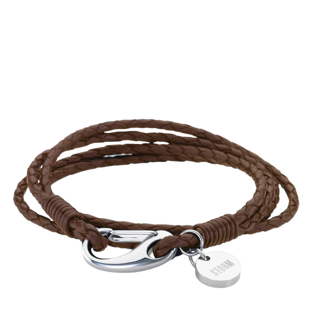 JAX WRAP BRACELET BROWN