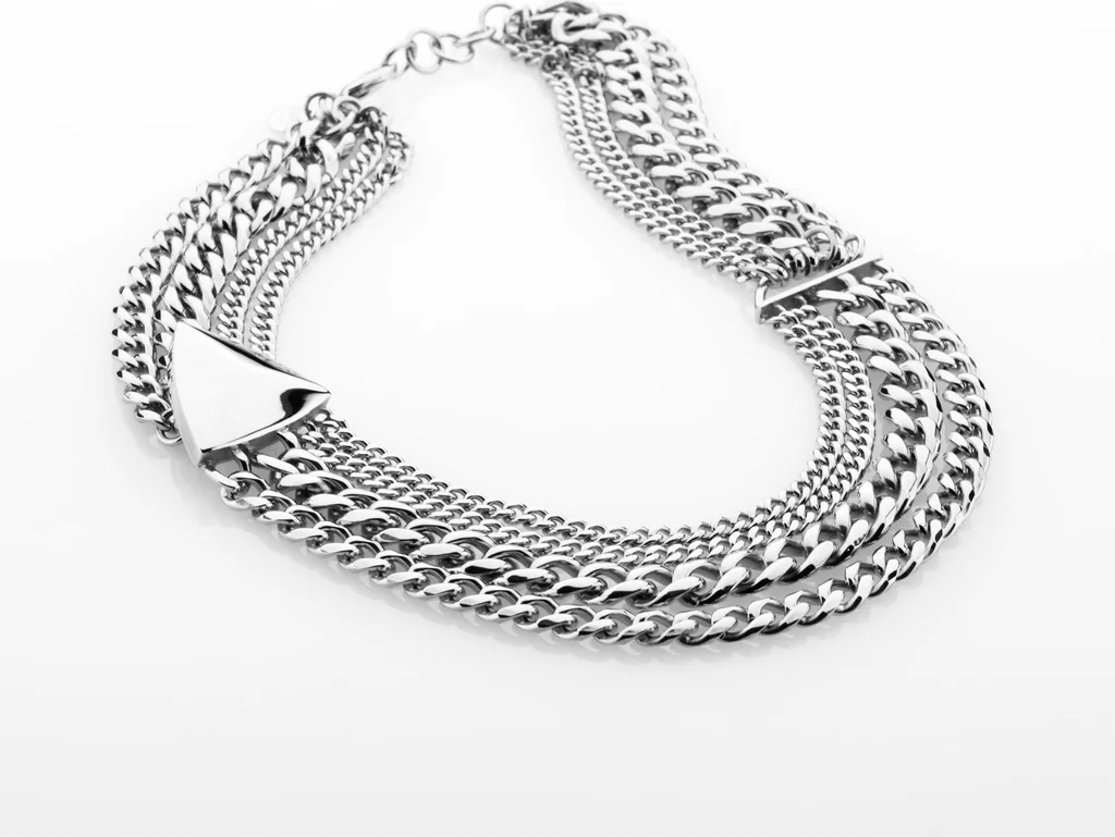TRYGO NECKLACE SILVER
