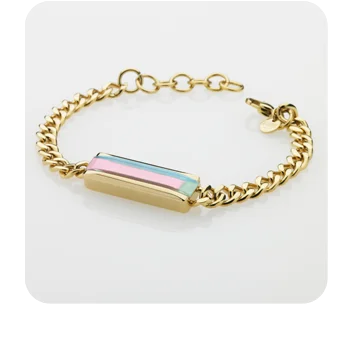 DUEX LAZER BRACELET GOLD