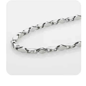 REVLOX NECKLACE SILVER