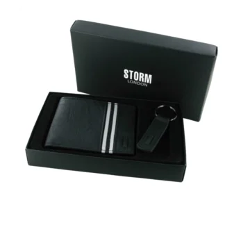 Fairbanks - Wallet & Keyring Set / Black