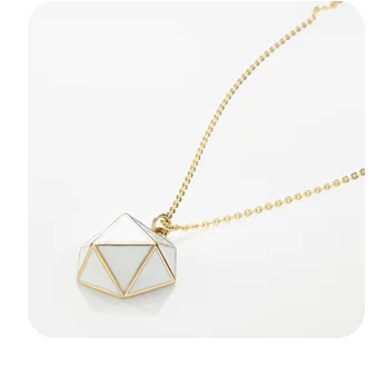 Geo Necklace - Gold