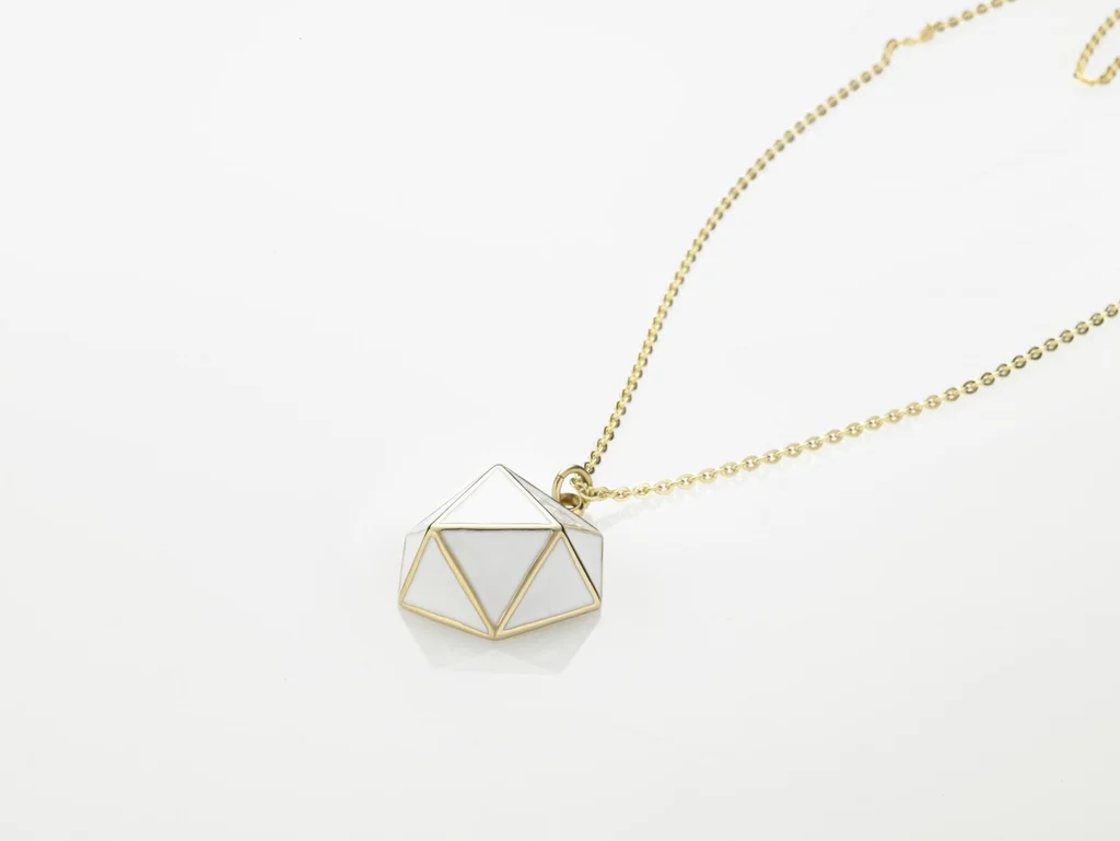 Geo Necklace - Gold