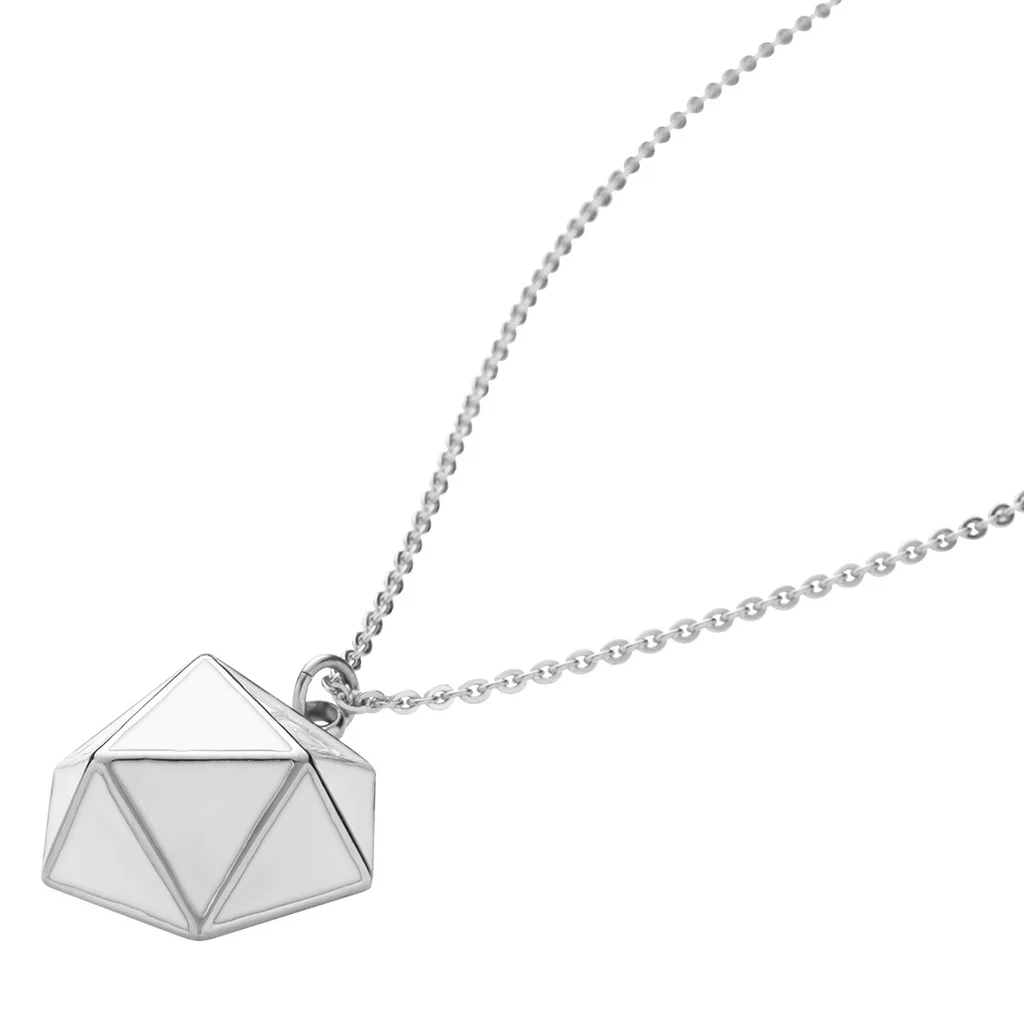 Geo Necklace - Silver