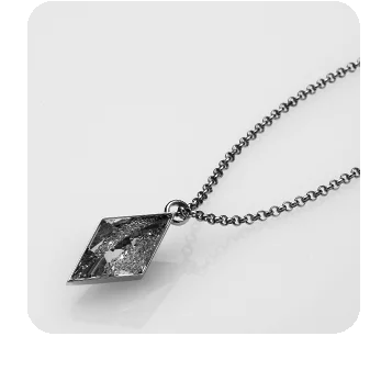 Razzle Necklace - Silver