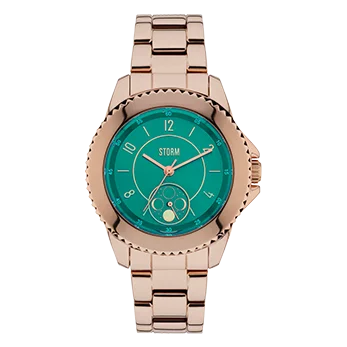 ZIRONA ROSE GOLD TEAL - OUTLET