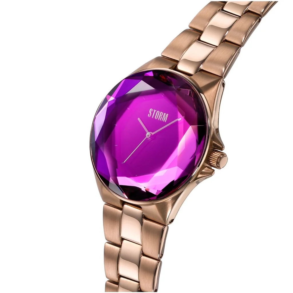 CRYSTANA ROSE GOLD PURPLE