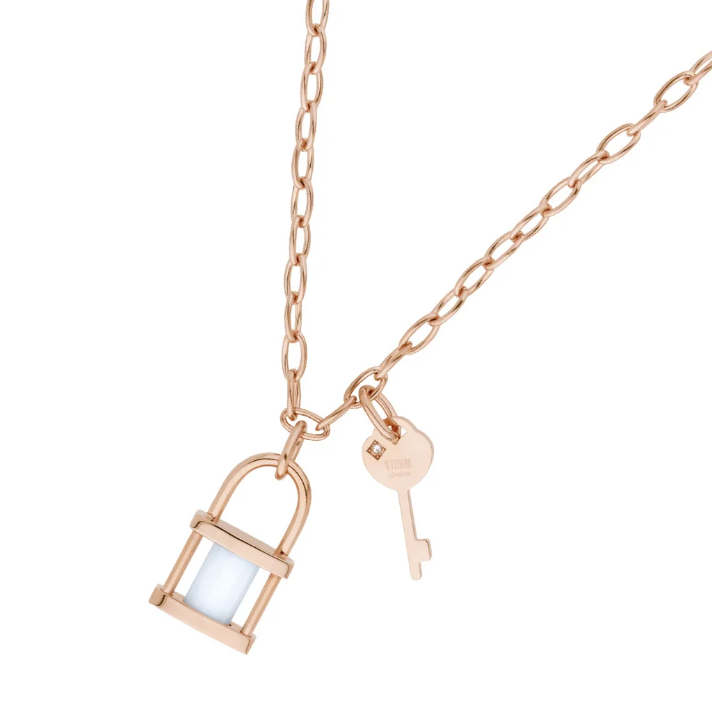 ONYXIA NECKLACE ROSE GOLD