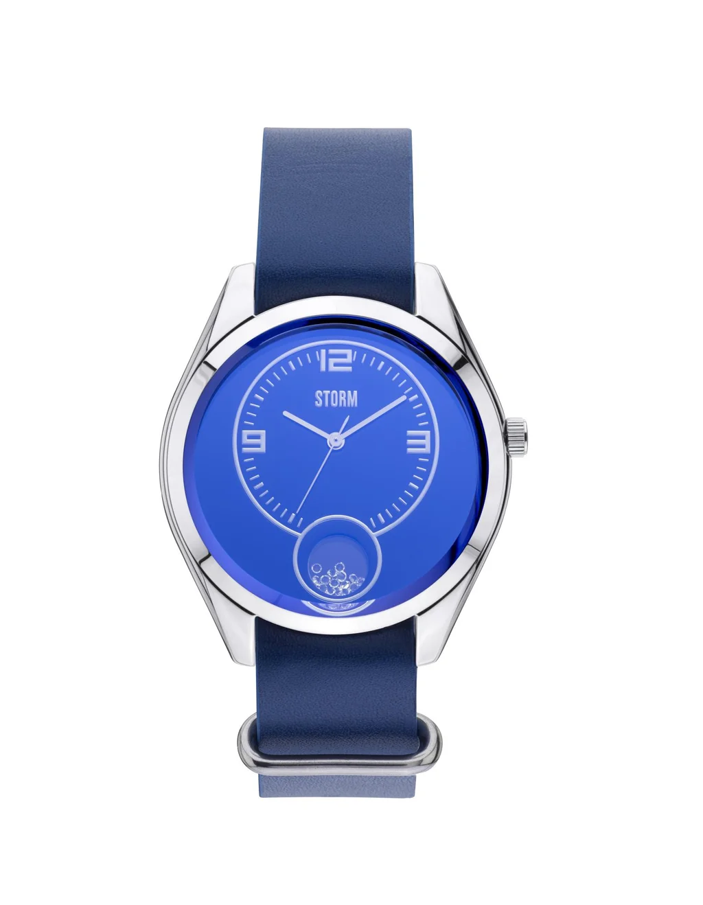 ORBA LEATHER LAZER BLUE