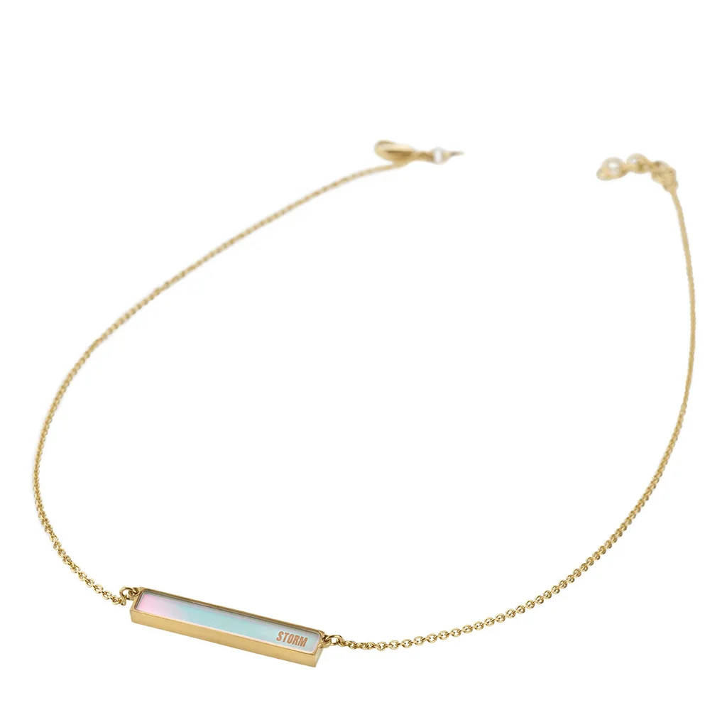 SILICA NECKLACE GOLD ICE