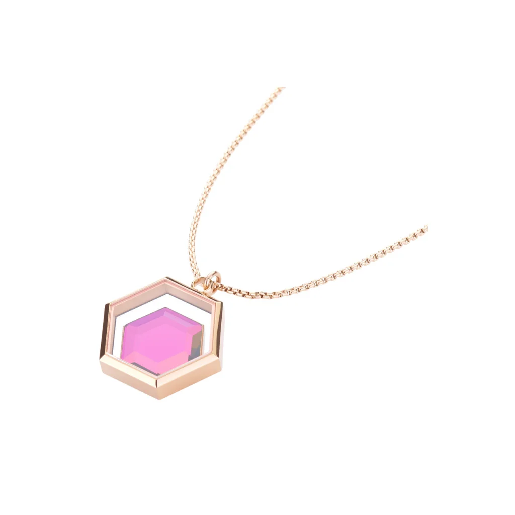 MIMOZA-X NECKLACE ROSE GOLD