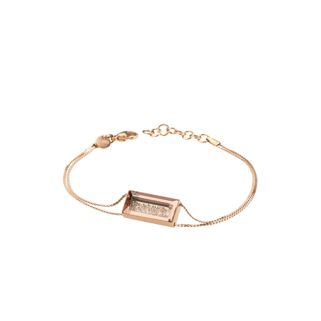 BAZELLE BRACELET ROSE GOLD