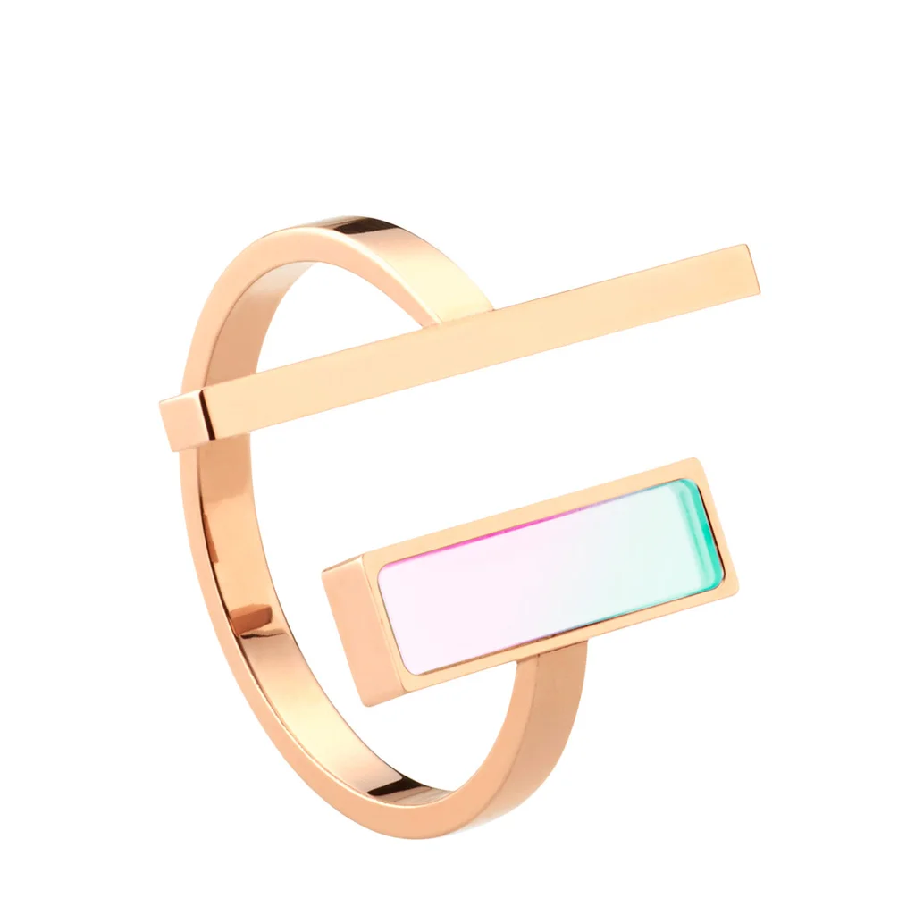 TIGI RING ROSE GOLD P
