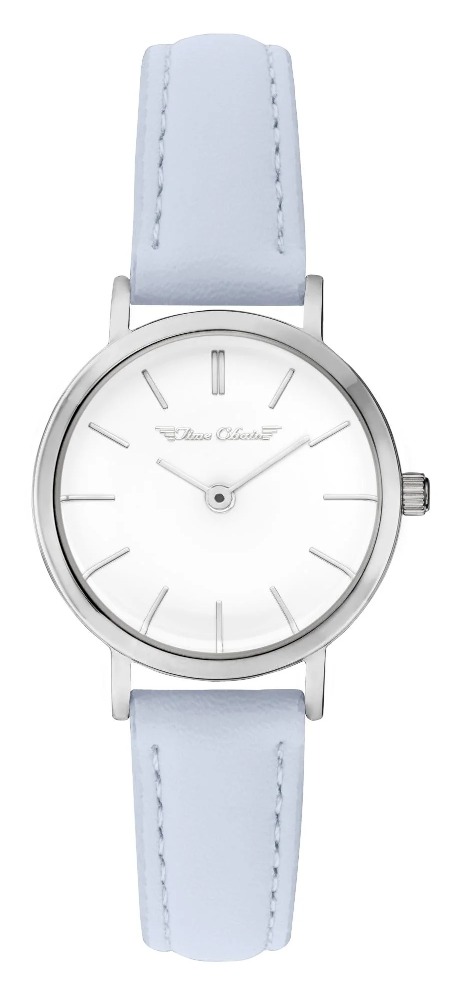 TC HIGHBURY LEATHER SILVER BLUE