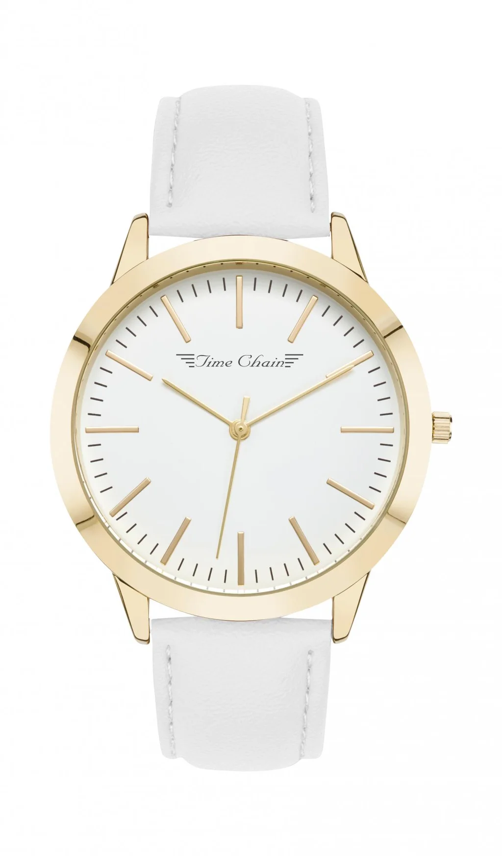 TC MARYLEBONE LEATHER GOLD WHITE