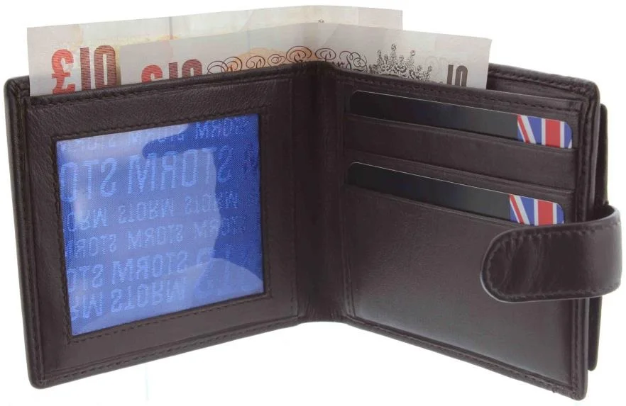AJAX LEATHER WALLET BROWN
