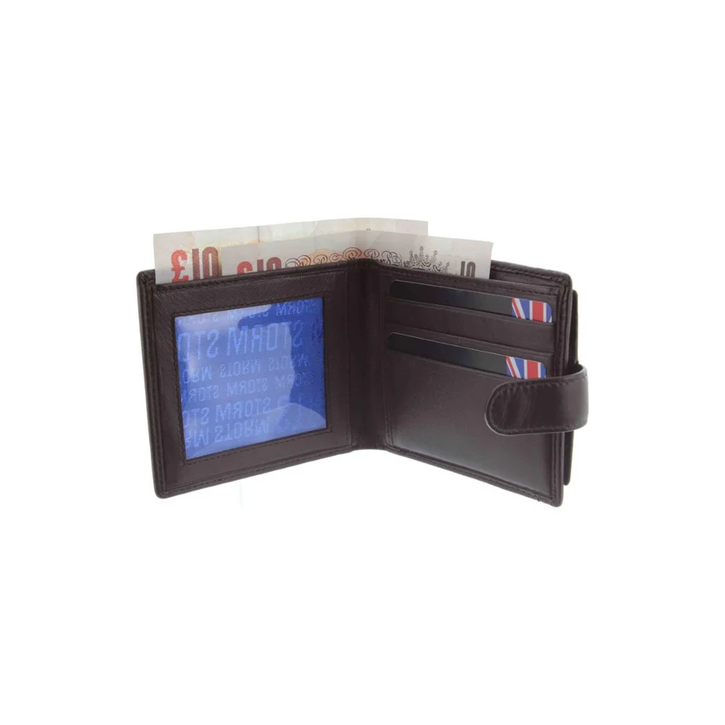 AJAX LEATHER WALLET BROWN