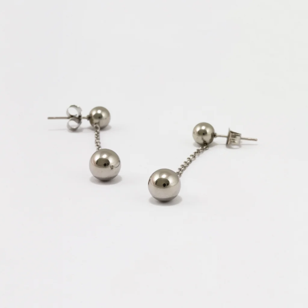 ALENA DROP EARRING SILVER
