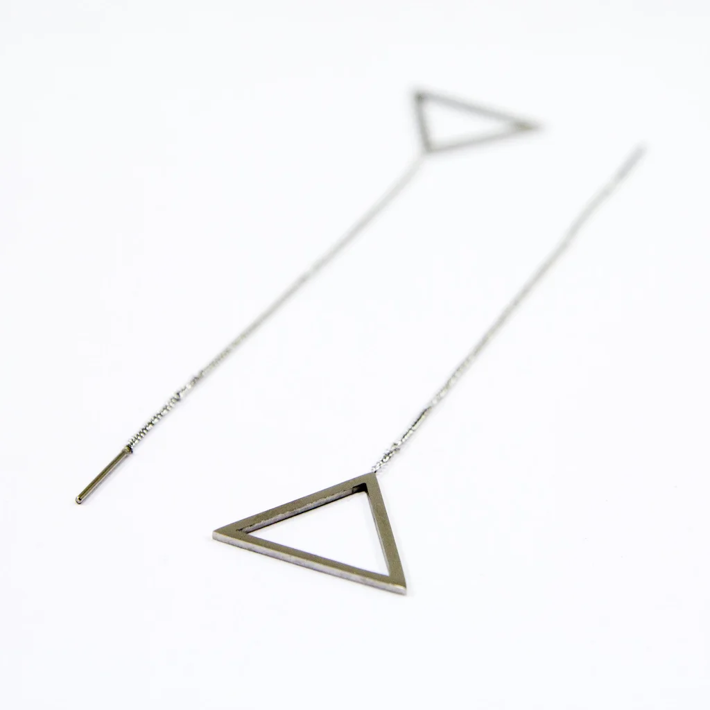 TRIMA EARRING SILVER