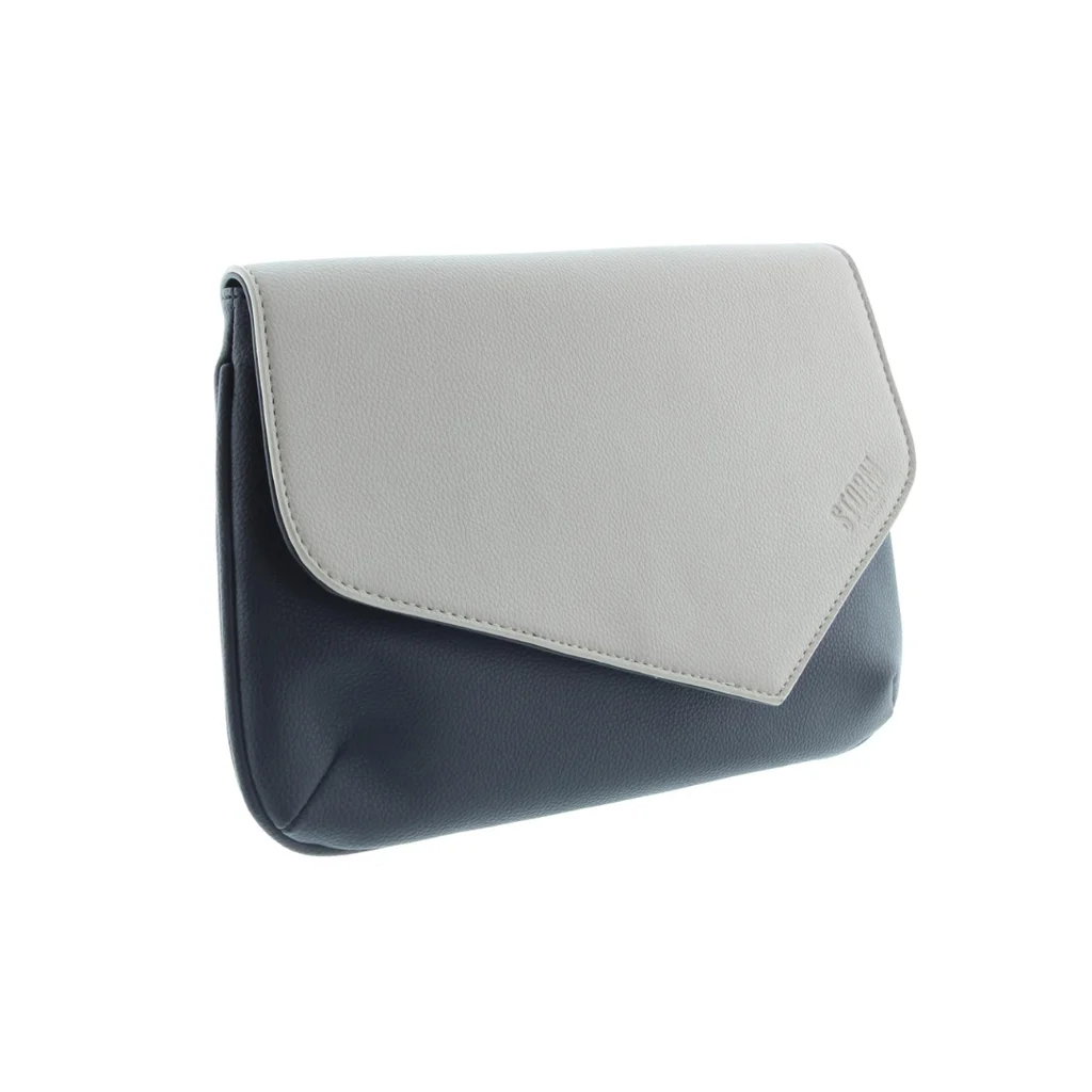 MILA HANDBAG BLACK/CREAM