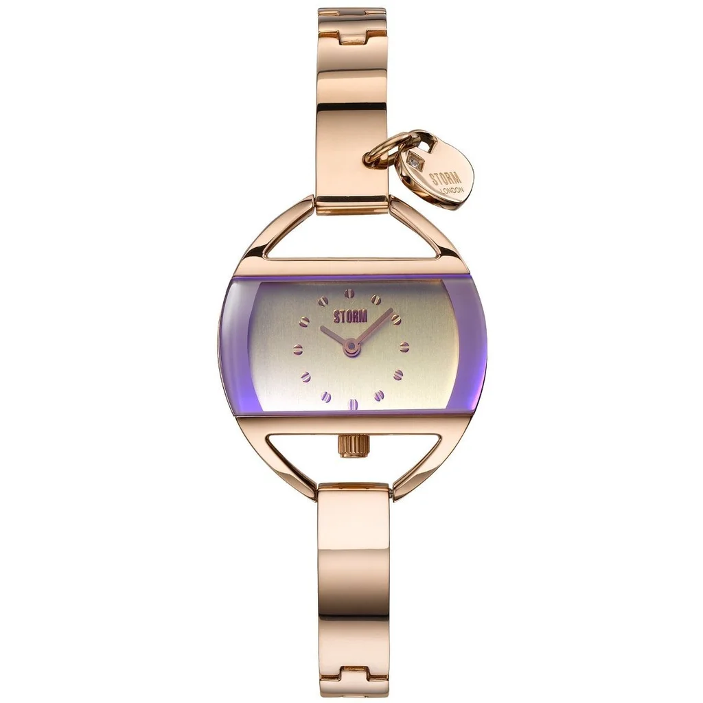 TEMPTRESS CHARM ROSE GOLD VIOLET