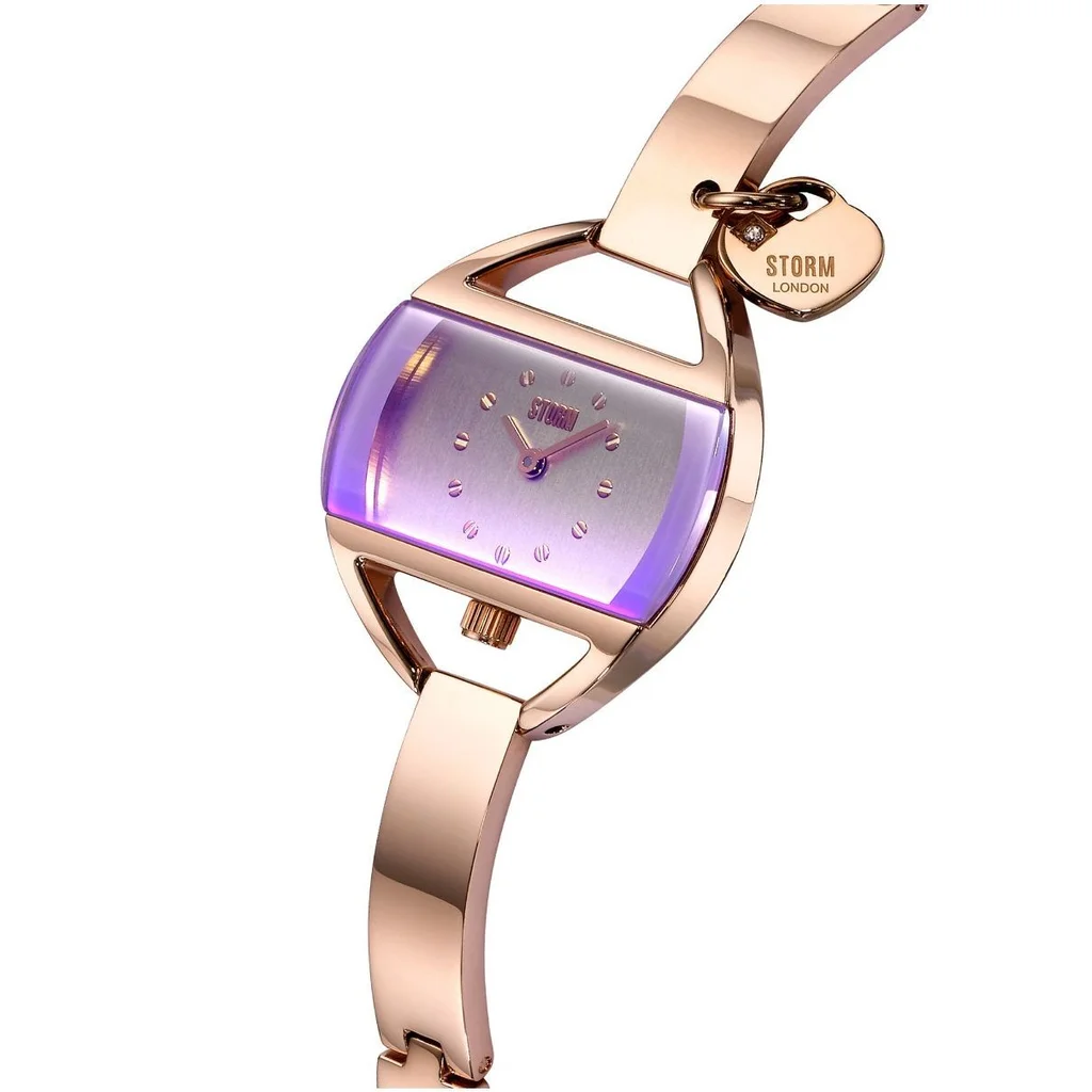 TEMPTRESS CHARM ROSE GOLD VIOLET