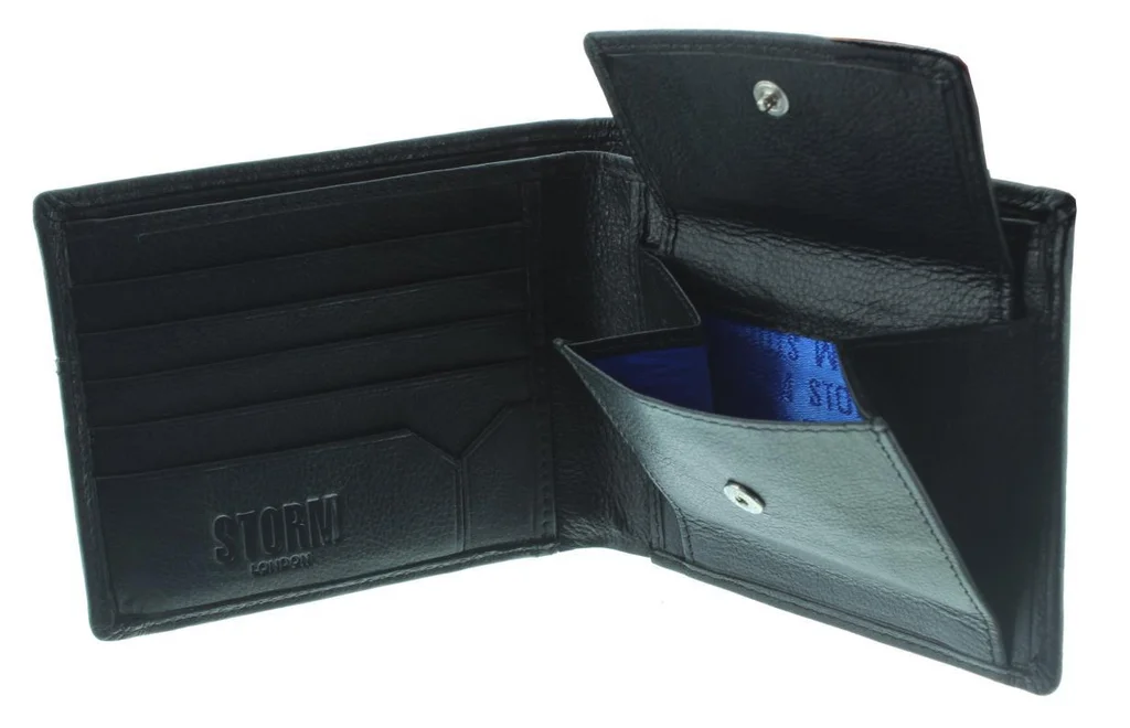 Zayden - Leather Wallet / Black