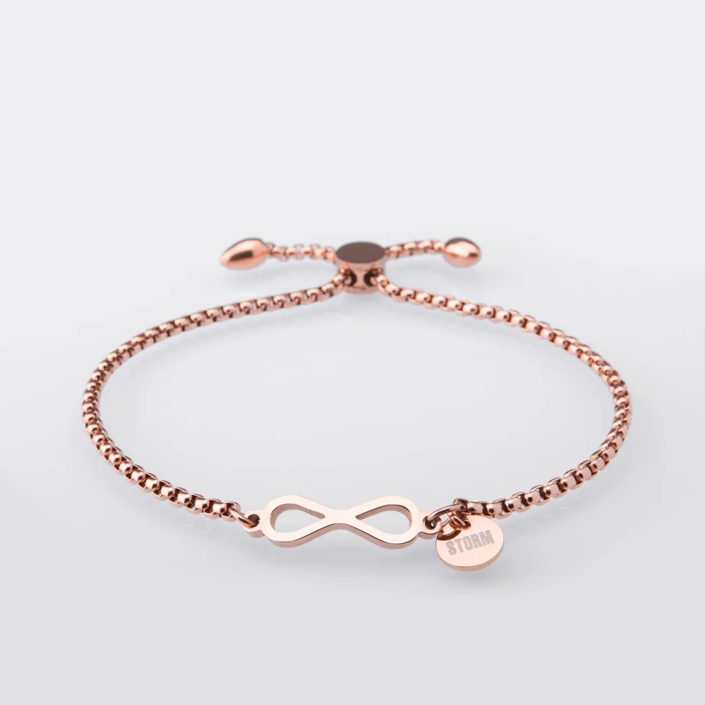 INFINITY BRACELET ROSE GOLD