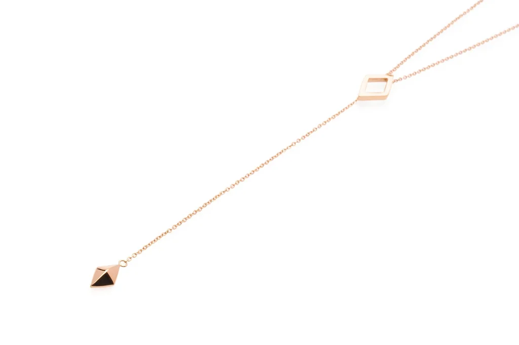 LUNA NECKLACE ROSE GOLD