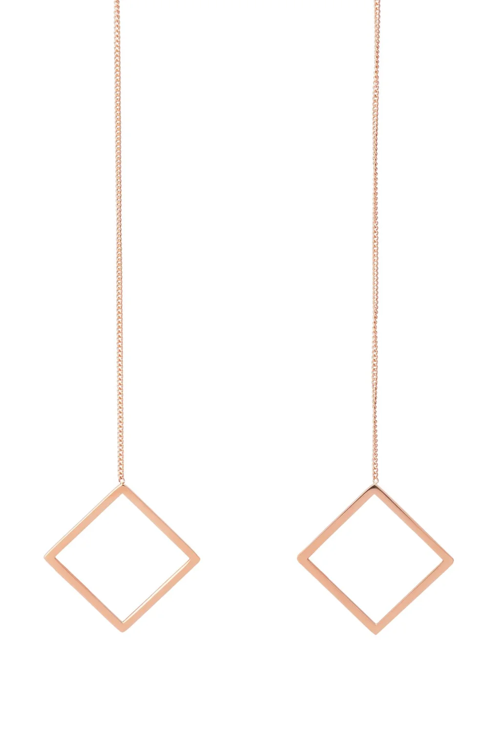 ZU EARRING ROSE GOLD