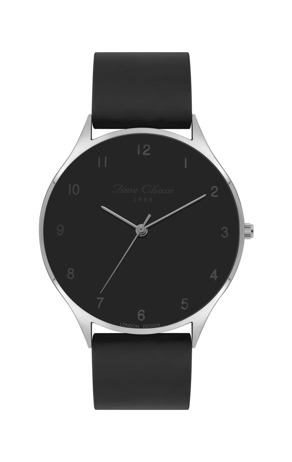 TC STEPNEY LEATHER BLACK/ BLACK
