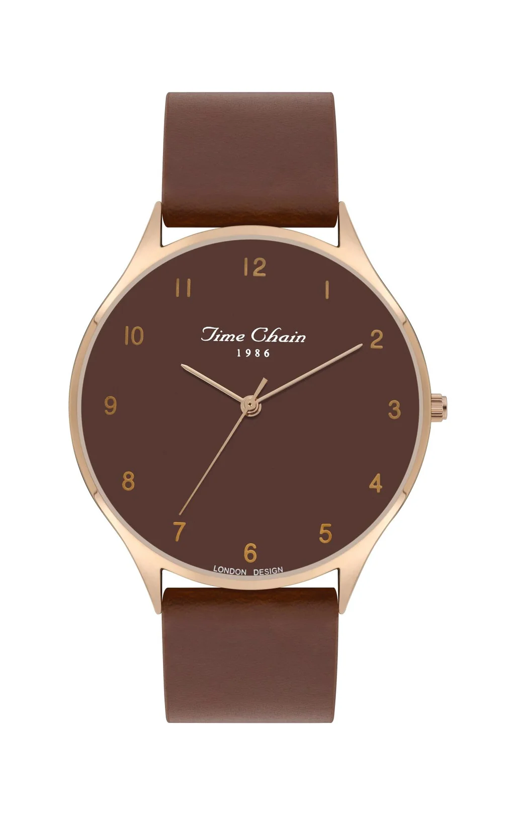 TC STEPNEY LEATHER RG-BROWN