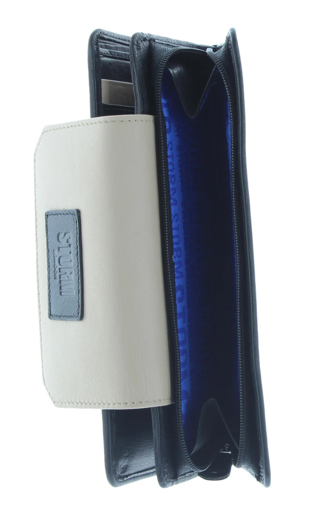 EMBASSY LARGE PURSE BLACK/CREAM