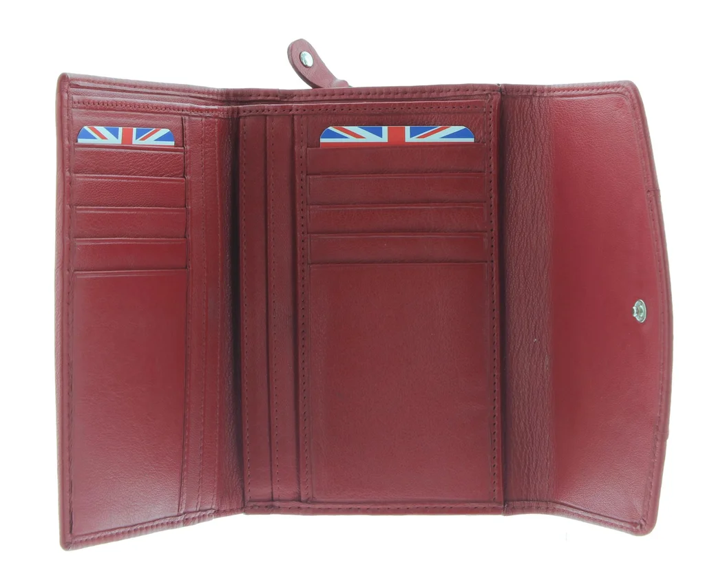 HARMONY MEDIUM PURSE RED