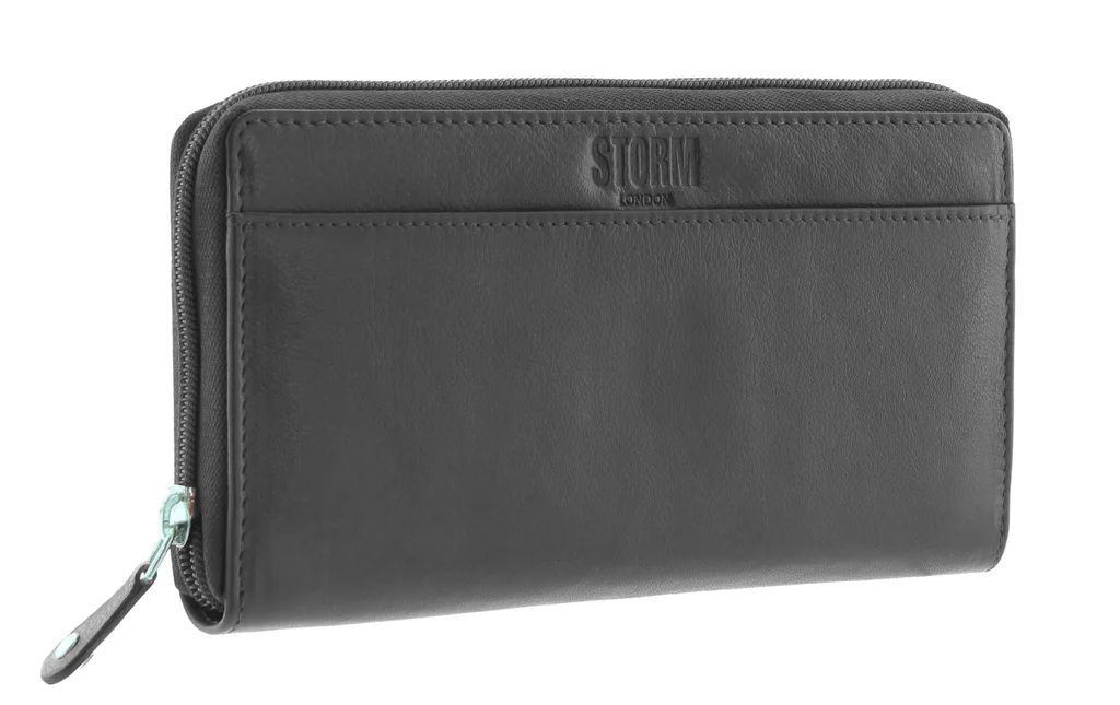 SEABROOK LARGE PURSE BLACK