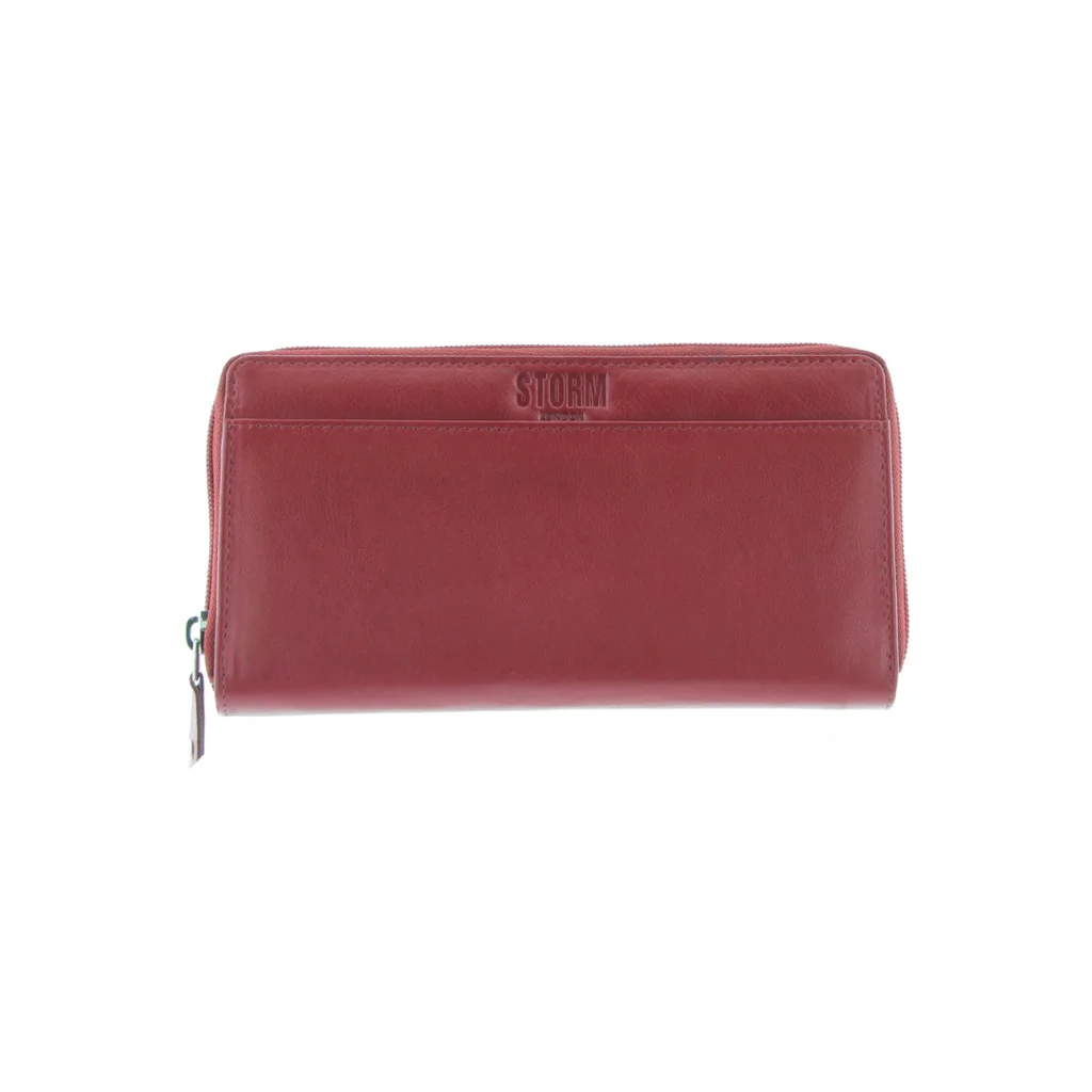 SEABROOK LARGE PURSE RED