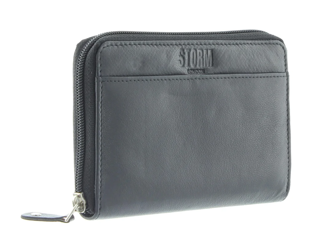 SEABROOK MEDIUM PURSE BLACK
