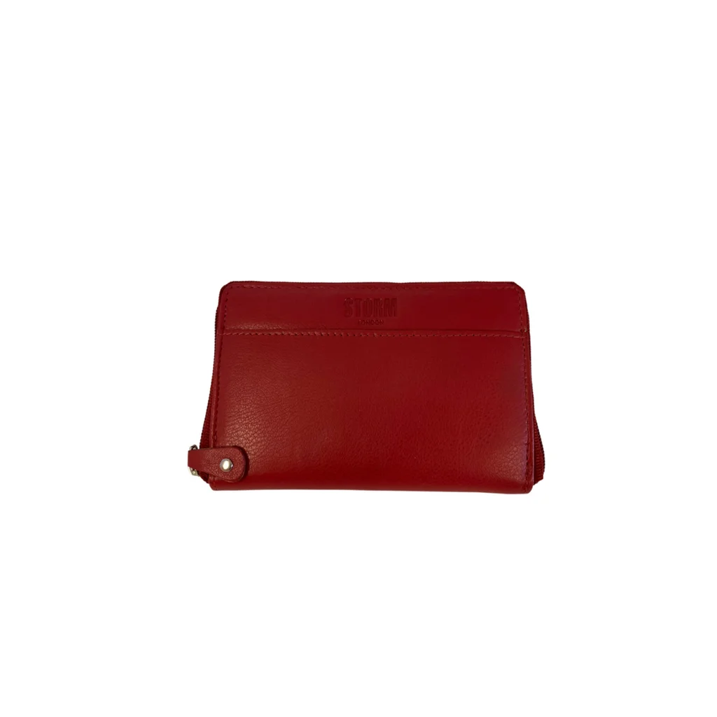 SEABROOK MEDIUM PURSE RED