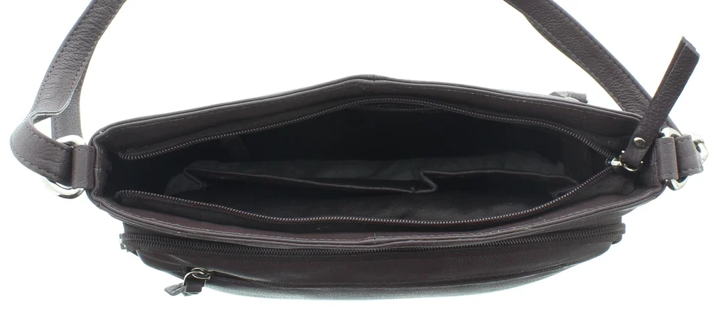 FERN LEATHER BROWN