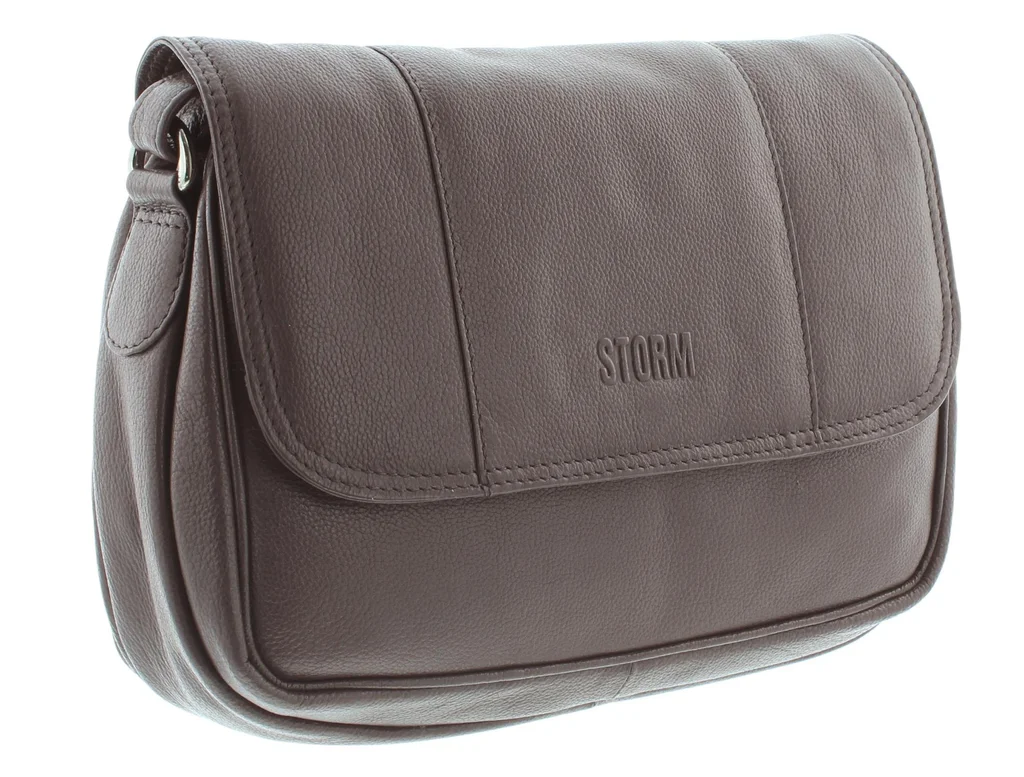 RAVEN LEATHER BROWN