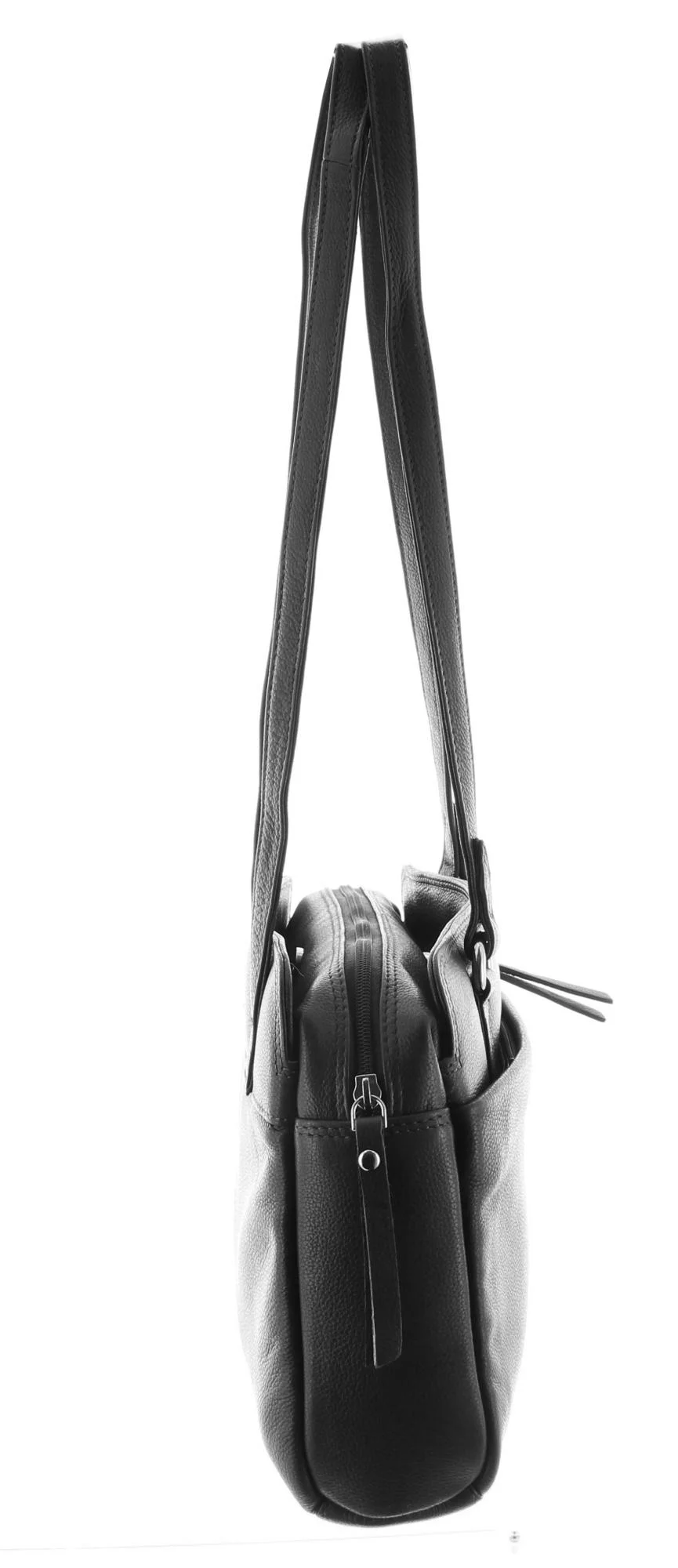 KESTREL LEATHER BAG BLACK