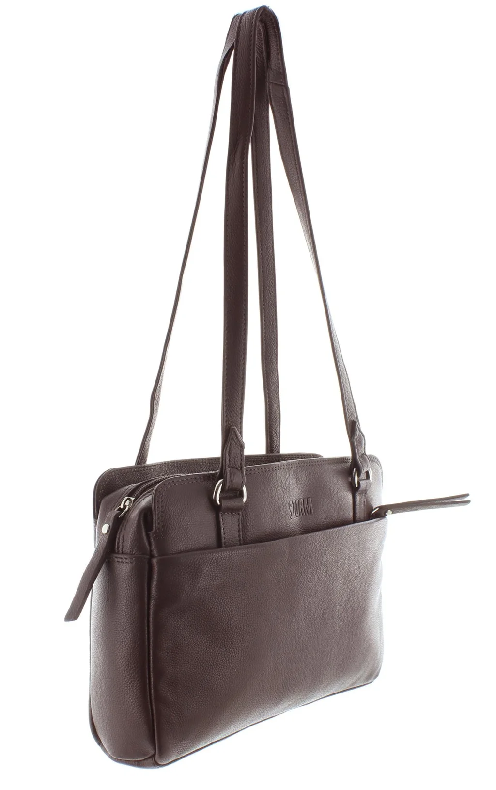 KESTREL LEATHER BAG BROWN