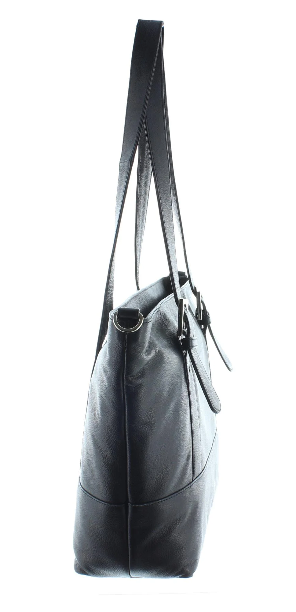 BUZZARD LEATHER BAG BLACK