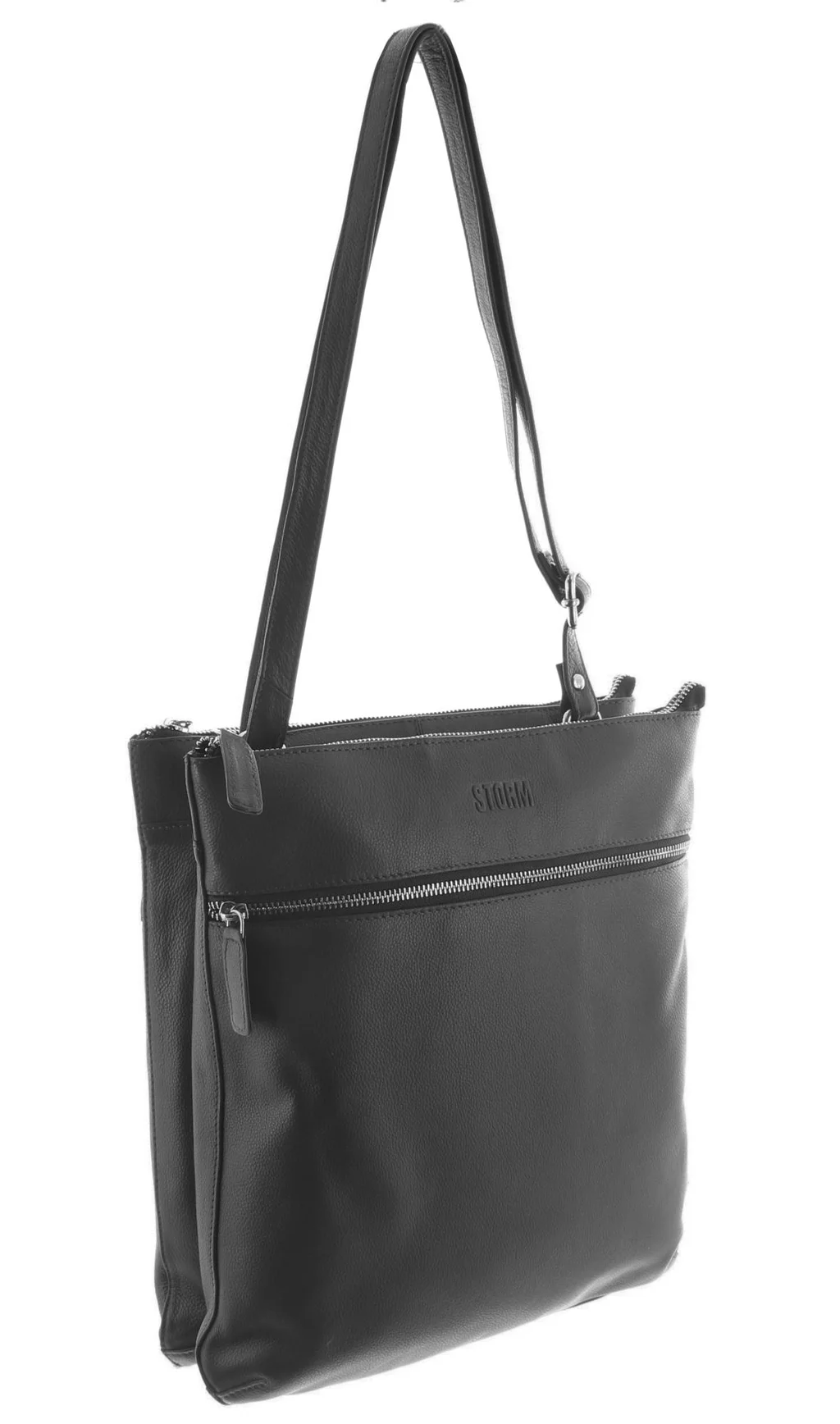ADLINGTON LEATHER BAG BLACK