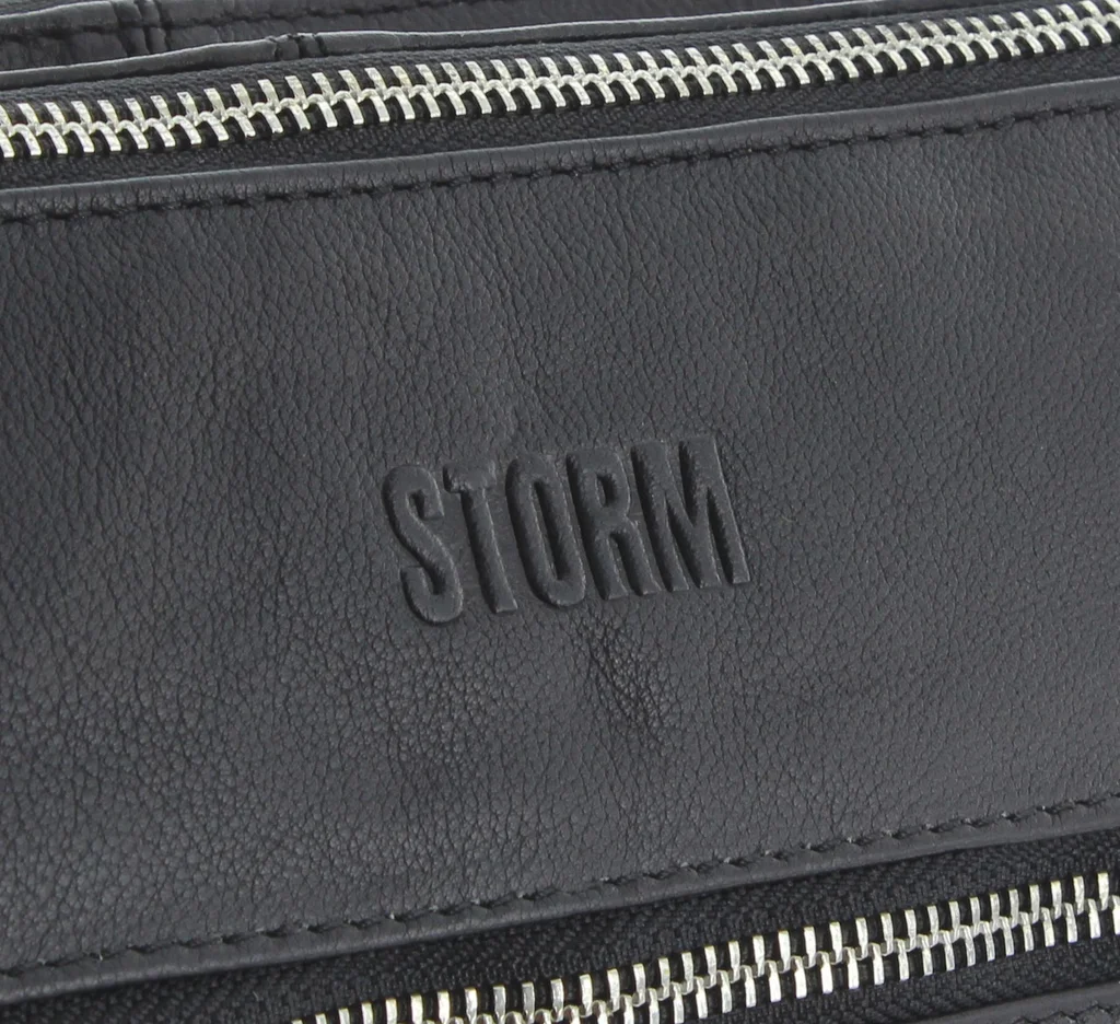 ADLINGTON LEATHER BAG BLACK