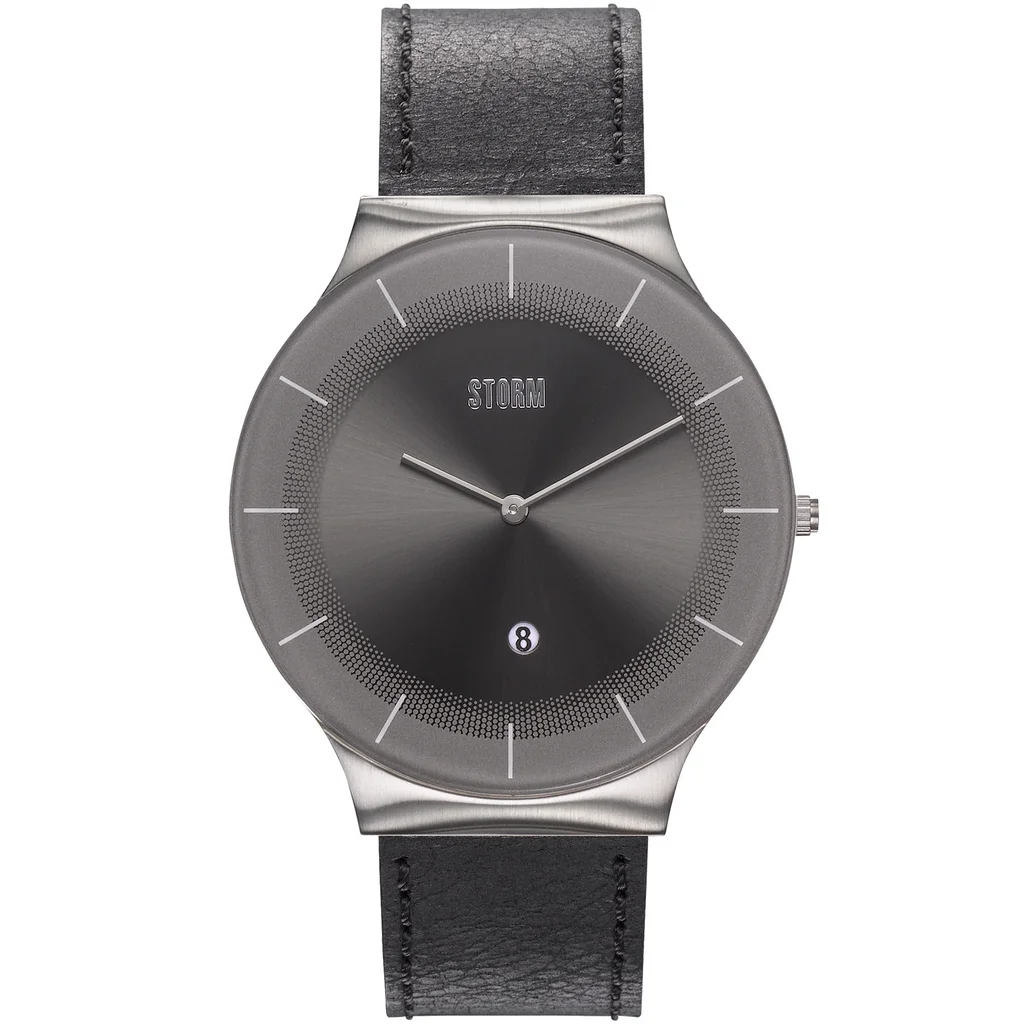 XENU LEATHER GREY BLACK