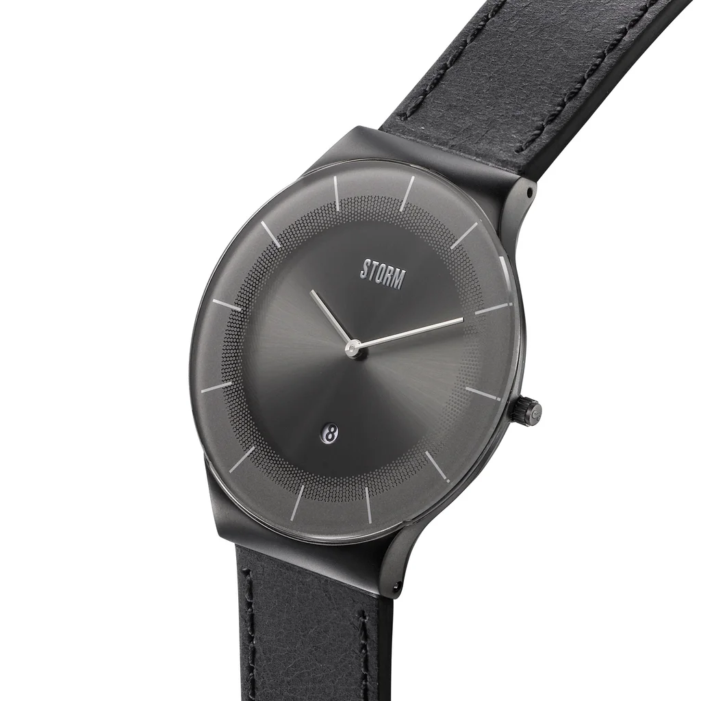 XENU LEATHER GREY BLACK
