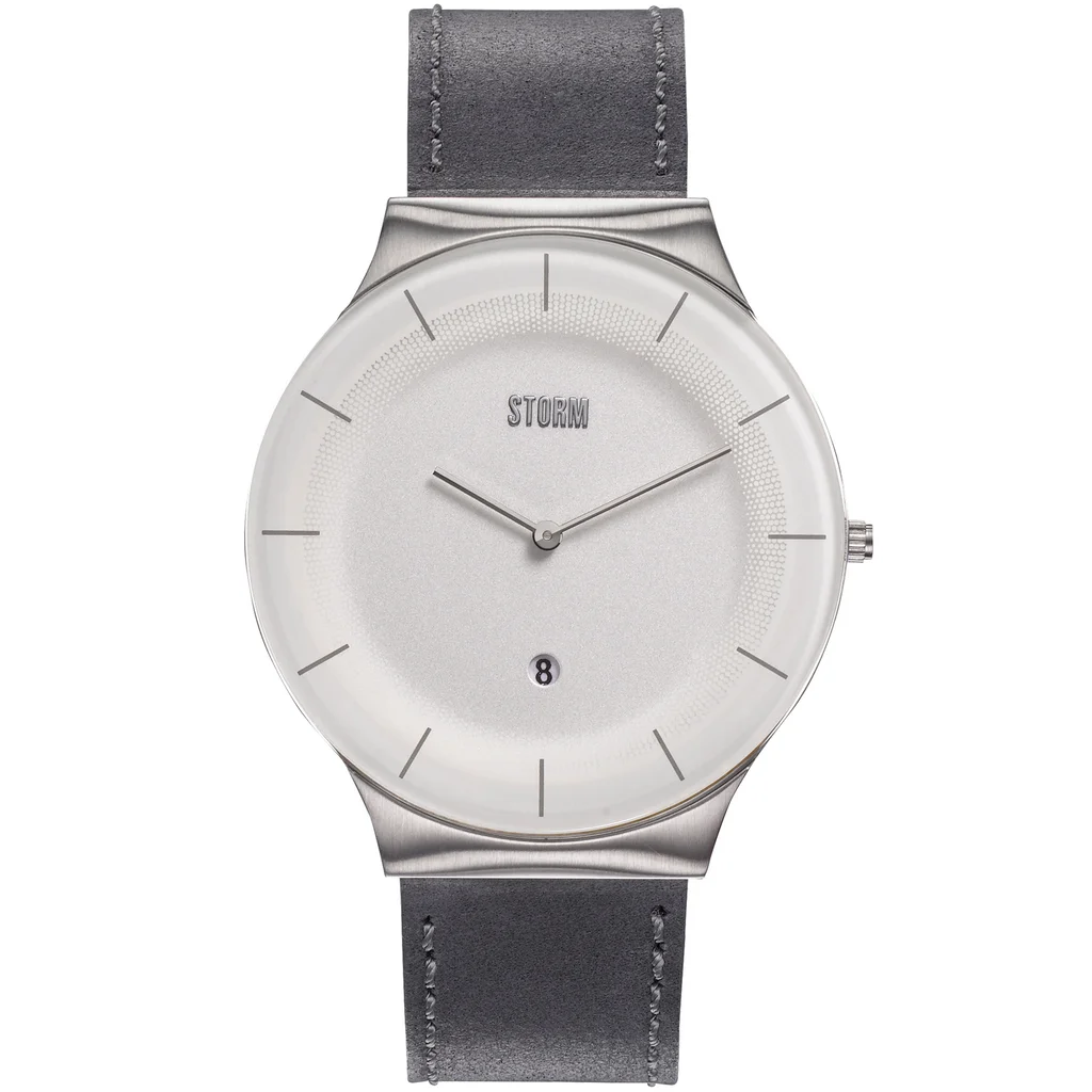 XENU LEATHER WHITE GREY